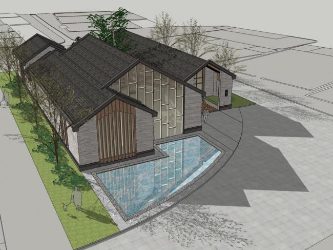 SketchUp Business Models: Clubhouses, Commercial Buildings, Modern Chinese Style, and Entertainment Facilities