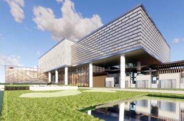 SketchUp Business Model: Modern Multi-Story Sales Office and Commercial Building Design-BIM WORLD