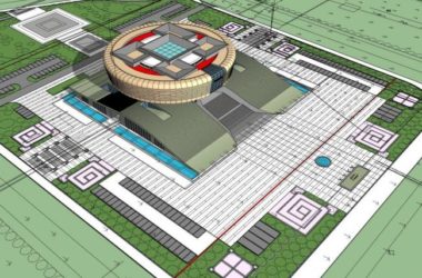 SketchUp Cultural Model: Modern Multi-Story Museum Architecture-BIM WORLD