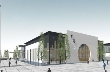 SketchUp Business Model: Multi-Story Clubhouse and Commercial Building in Chinese Style-BIM WORLD