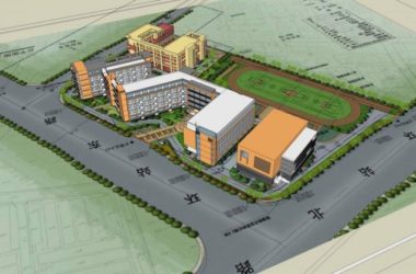 Modern Multi-Story Educational Building Model for Primary and Kindergarten Schools in SketchUp-BIM WORLD