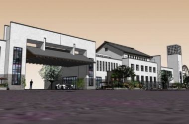 SketchUp Business Model: Multi-Story Commercial Streets and Chinese-Style Buildings-BIM WORLD