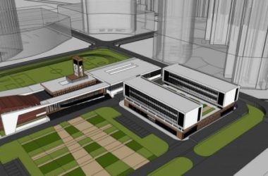 Modern Multi-Story Elementary School Model | SketchUp Educational Building Design-BIM WORLD