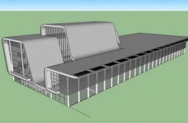 SketchUp Design of Station Road Bridge | Multi-Level Railway Station with Modern Traffic Architecture-BIM WORLD