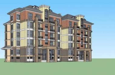 SketchUp Residential Design: Multi-Story European Classical Garden House-BIM WORLD