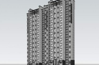 SketchUp Residential Models: High-Rise Buildings in Modern Chinese Style-BIM WORLD