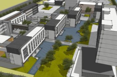 Modern Multi-Story School Campus Design | Teaching Building & Educational Architecture in SketchUp-BIM WORLD