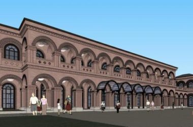 SketchUp Business Model: Multi-Story Sales Office in Classical Commercial Architecture-BIM WORLD