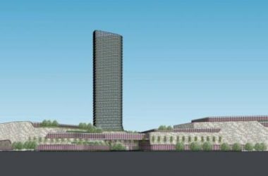 SketchUp Complex Model: Ultra High-Rise Hotel, Office, Commercial Building, and Modern Podium-BIM WORLD