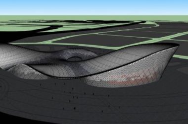 Modern Multi-Story Gymnasium Model in SketchUp-BIM WORLD