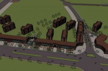 SketchUp Model: Multi-Story European-Style Residential Building with Street-Level Commercial Spaces-BIM WORLD