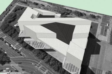 Modern Multi-Story Art Museum Design | SketchUp School Model of Cultural Architecture-BIM WORLD