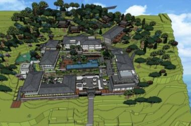 Wanshan Hotel SketchUp Model | Multi-Story Southeast Asian Resort Design-BIM WORLD
