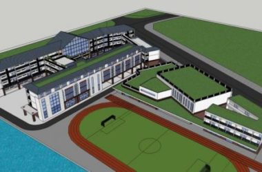 Multi-Story Primary School Model in New Chinese Style | Educational & Teaching Building in SketchUp-BIM WORLD
