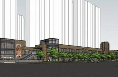 SketchUp Business Model: Simplified European Multi-Story Mall with Classic Commercial Facades-BIM WORLD