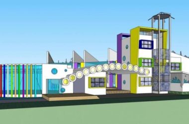 Modern Multi-Story Kindergarten Design | Educational Architecture by SketchUp School-BIM WORLD