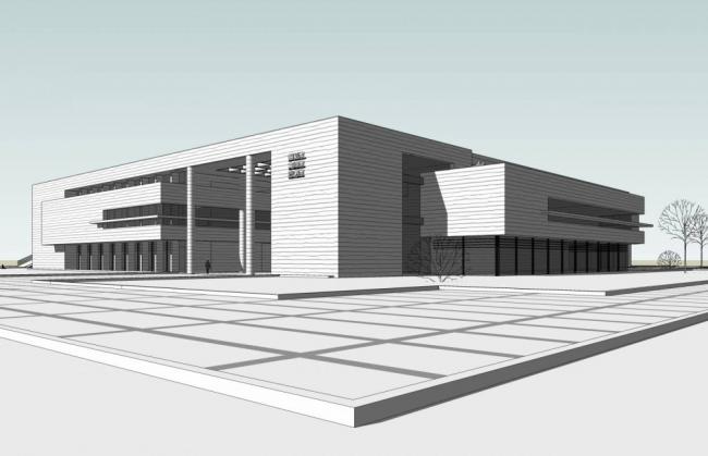 Modern Multi-Story Museum Design in SketchUp: A Cultural Architecture Model