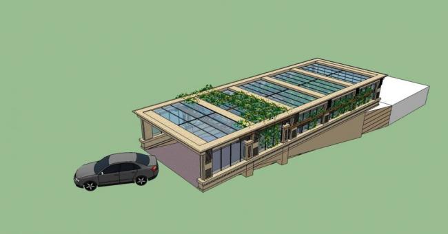 SketchUp Material Models: European-Style Building Components and Garage Entrances