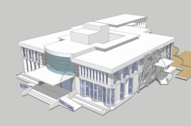 Modern Multi-Story Clubhouse and Compact Office Building in SketchUp-BIM WORLD