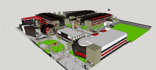 Modern Multi-Story School Building Design | Educational & Teaching Facility in SketchUp