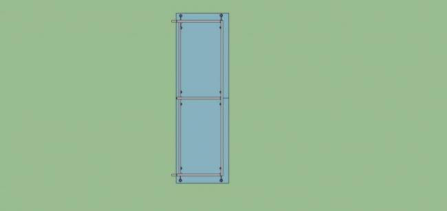 SketchUp Materials and Models: Architectural Components with Modern Glass Canopy Designs