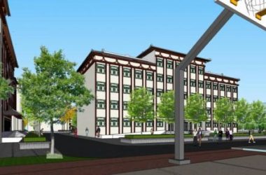 Traditional Chinese Medicine Vocational School: Multi-Story Educational Building in Classic Chinese Style-BIM WORLD