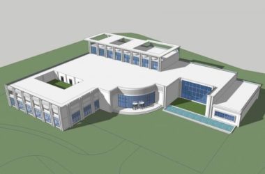 SketchUp Business Models: L-Shaped, Multi-Story, and Modern Commercial Clubhouses-BIM WORLD