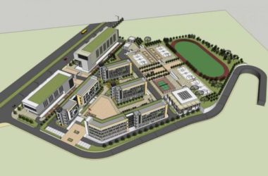 Modern Multi-Story Middle School Design | Contemporary Educational Architecture in SketchUp-BIM WORLD