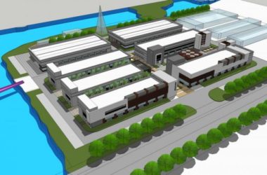 Sketchu Industrial Building | Modern Multi-Story Factory Architecture-BIM WORLD