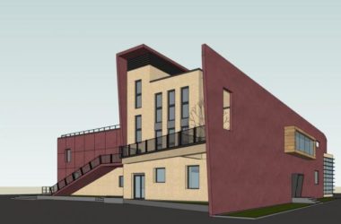 Modern Multi-Story Kindergarten and Educational Building | SketchUp School Model-BIM WORLD