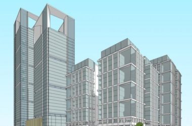 SketchUp Complex Model | Modern Super High-Rise Commercial Office and Hotel Building-BIM WORLD