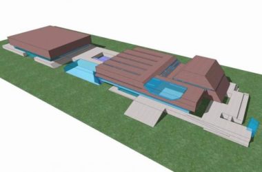 SketchUp Cultural Model: Xuchang Cultural Center – Modern Multi-Story Museum and Exhibition Hall-BIM WORLD