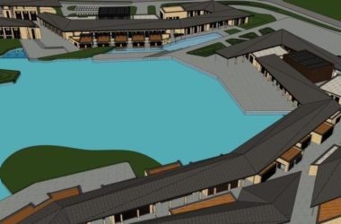 SketchUp Business Model: Modern Multi-Story Commercial Club with Leisure and Entertainment Facilities-BIM WORLD