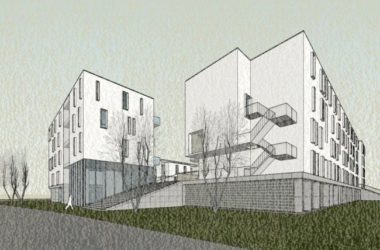 Modern Multi-Story Park Residence | SketchUp Residential Architecture Model-BIM WORLD
