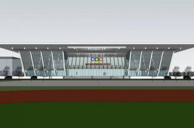 Modern Single-Story Sports Center Model in SketchUp with Views-BIM WORLD