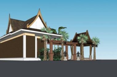 SketchUp Hotel and Vacation Villa Models: Solo Villas, Single-Story Designs, Landscapes, and Thai-Style Pavilions-BIM WORLD