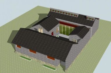 SketchUp Residential Models: Chinese-Style Rural Self-Built Houses and Buildings-BIM WORLD