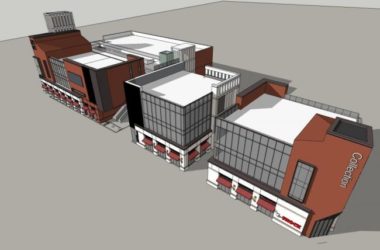 Modern Commercial Complex Design in SketchUp-BIM WORLD