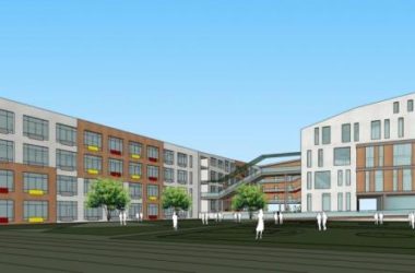 Multi-Story School Model in New Chinese Style for Educational and Teaching Buildings-BIM WORLD