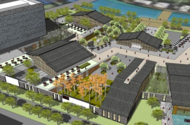 SketchUp Complex Model: Multi-Story Commercial Building with Modern Chinese Design and Retail Podium-BIM WORLD