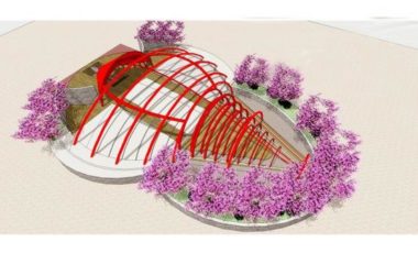 Modern Urban Theater Landscape Model in SketchUp-BIM WORLD