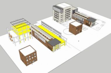 SketchUp Cultural Model: Modern Multi-Story Museum and Factory Renovation Cultural Center-BIM WORLD