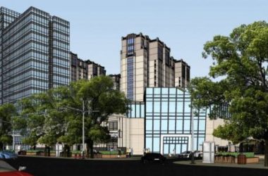 SketchUp Complex Model: Neoclassical Multi-Use Development with Hotel, Offices, and High-Rise Residences-BIM WORLD