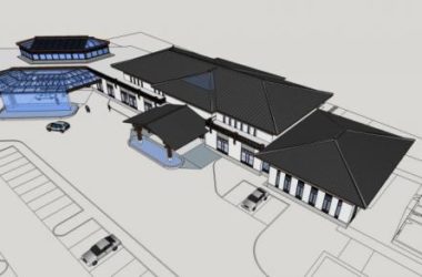 SketchUp Hotel Model: Multi-Story Club and Resort Lobby with Minimalist Han Dynasty Chinese Style-BIM WORLD