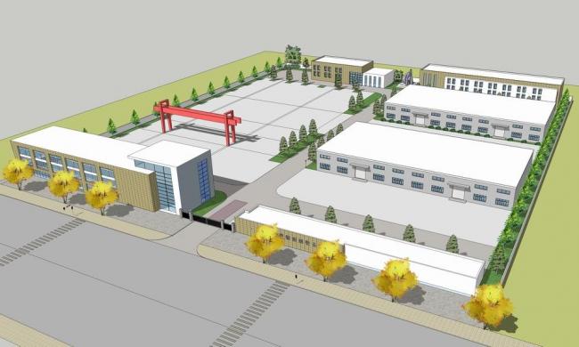 Sketchu Industrial Building | Modern Multi-Story Factory and Industrial Space