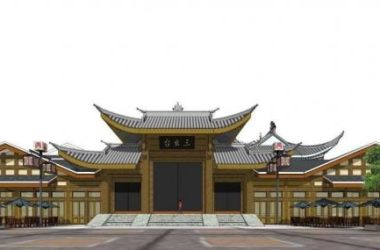 SketchUp Cultural Model: San Yao Tai – Traditional Chinese Folk Architecture and Culture-BIM WORLD