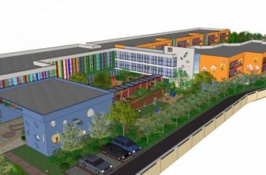 Modern Multi-Story Kindergarten Design with Landscape | SketchUp Educational Architecture Model-BIM WORLD