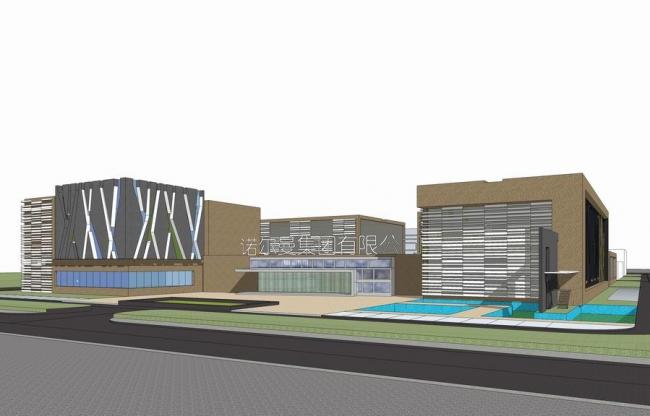 Sketchu Industrial Building by Norman Company | Modern Multi-Story Office and Factory Design