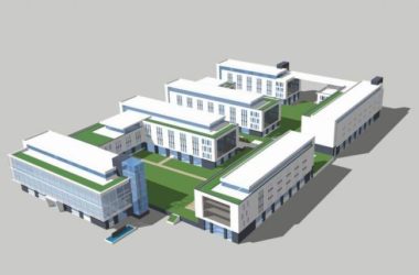 Sketchu Industrial Building: Modern Multi-Story Factory and Industrial Architecture-BIM WORLD