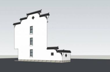 SketchUp Materials and Components: Chinese-Style Horsehead Wall Models-BIM WORLD